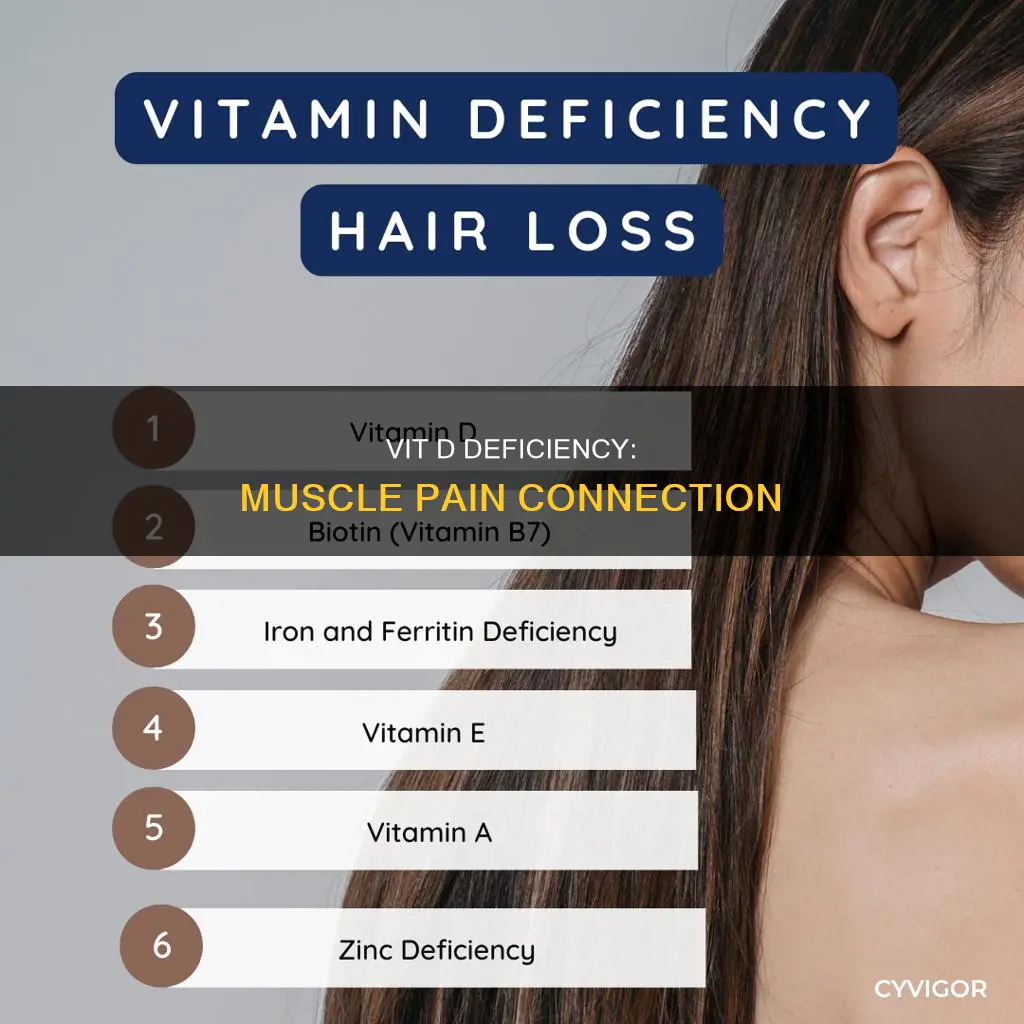 does vit d deficiency cause muscle pain