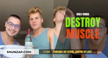 Vodka and Muscle: What's the Real Damage?