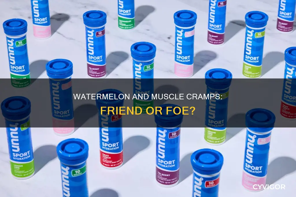 does watermelon cause muscle cramps
