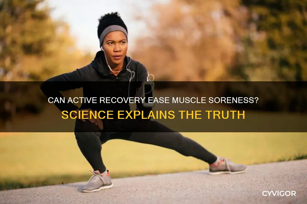 does working muscles relieve soreness