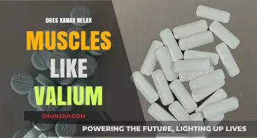 Xanax vs. Valium: Muscle Relaxation Effects Compared and Contrasted