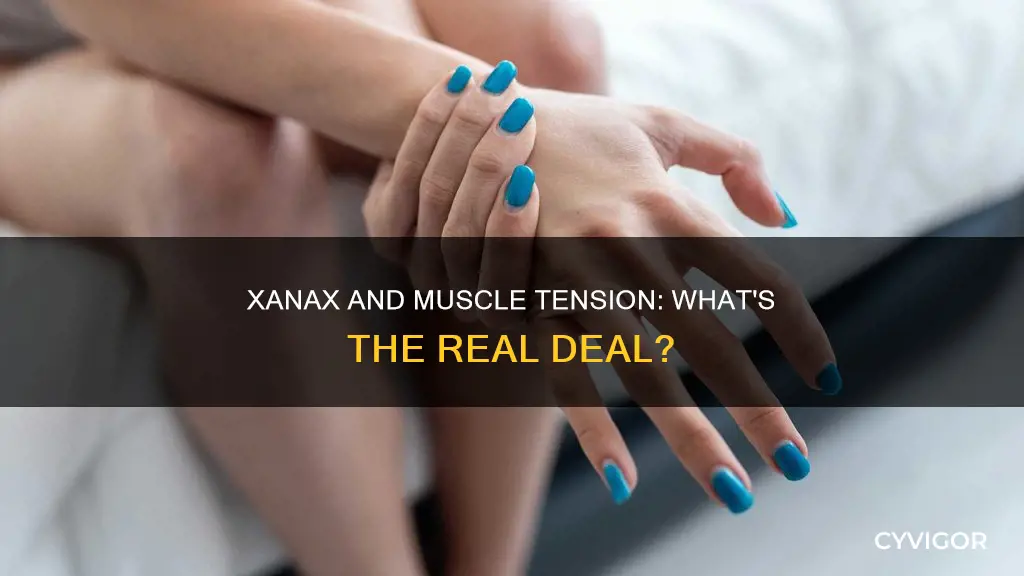 does xanax relieve muscle tension