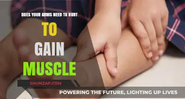 Do Your Arms Need to Hurt to Build Muscle?