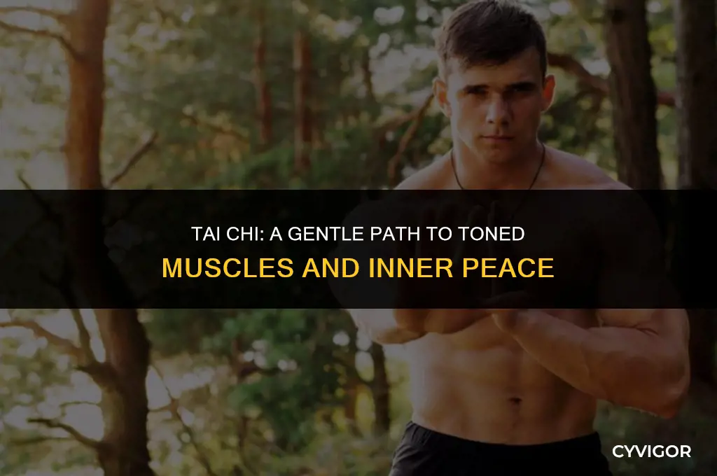 does your muscles get toned with tai chi