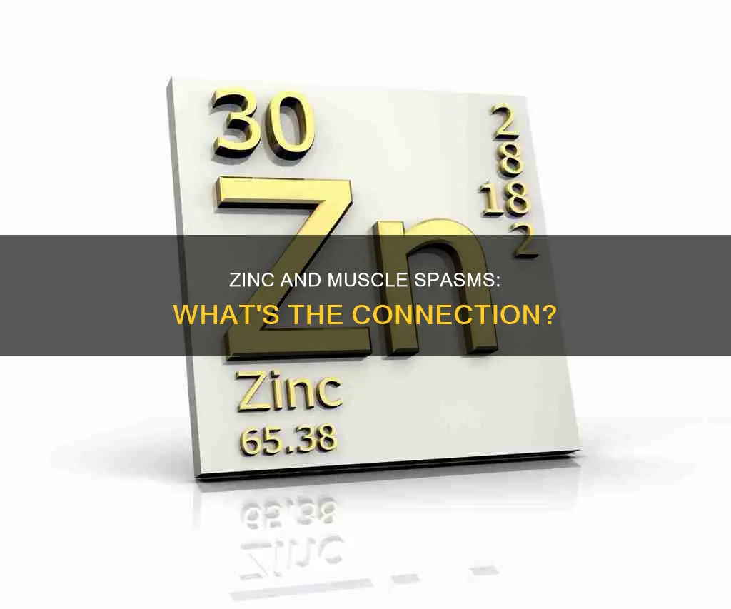 does zinc cause muscle spasms
