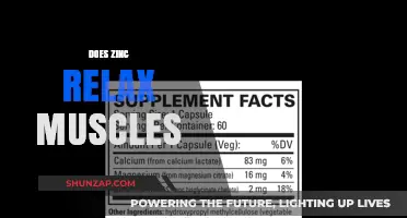 Zinc's Role in Muscle Relaxation: Unlocking Natural Tension Relief