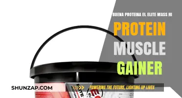 ¿Es Elite Mass Hi Protein Muscle Gainer una Buena Proteína?