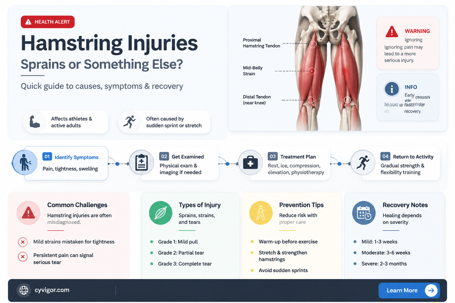 are hamstring muscle injuries sprains
