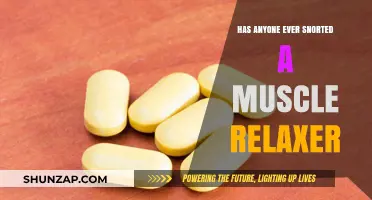 Snorting Muscle Relaxers: Dangerous Trend or Misguided Myth?
