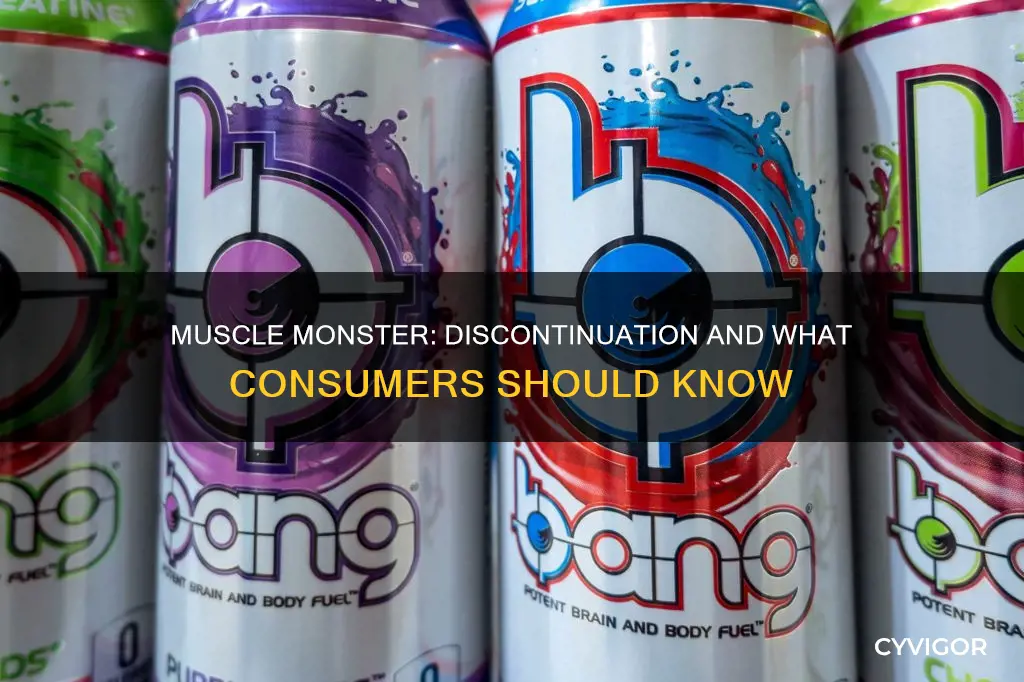 has muscle monster been discontinued