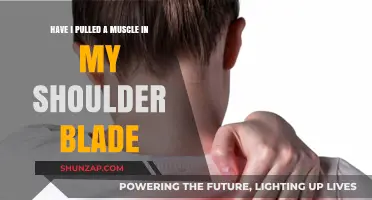 Shoulder Blade Pain: Pulled Muscle or Something Else?