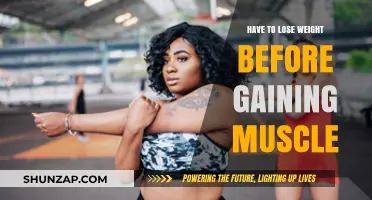 Lose Weight First: The Essential Step Before Building Muscle Mass