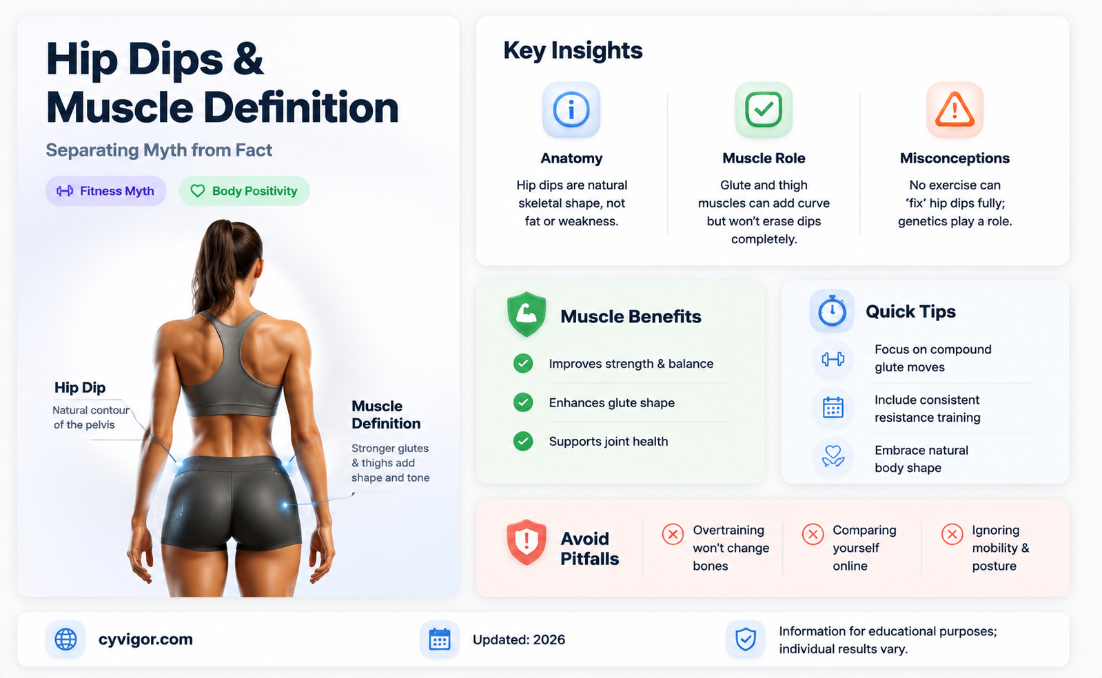 are hip dips a sign of good muscle definition