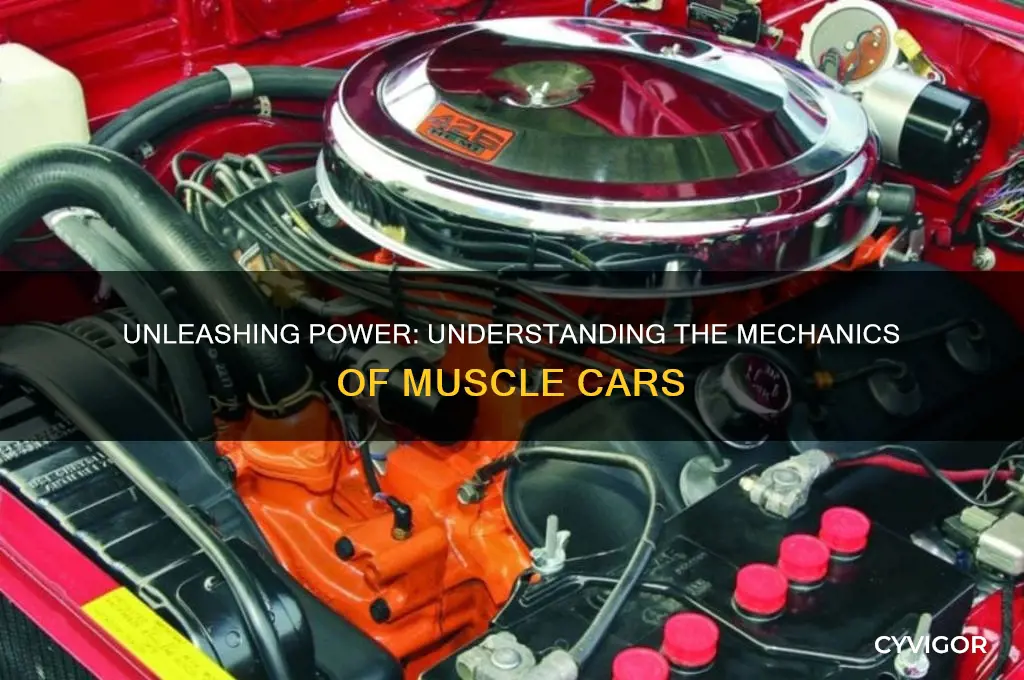 how a muscle car works
