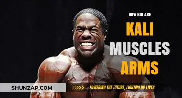 Kali Muscle's Arm Size: Unveiling the Impressive Dimensions of His Biceps