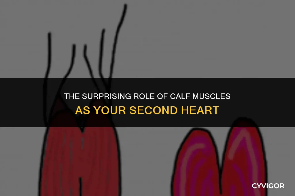 how calf muscles act as 2nd heart