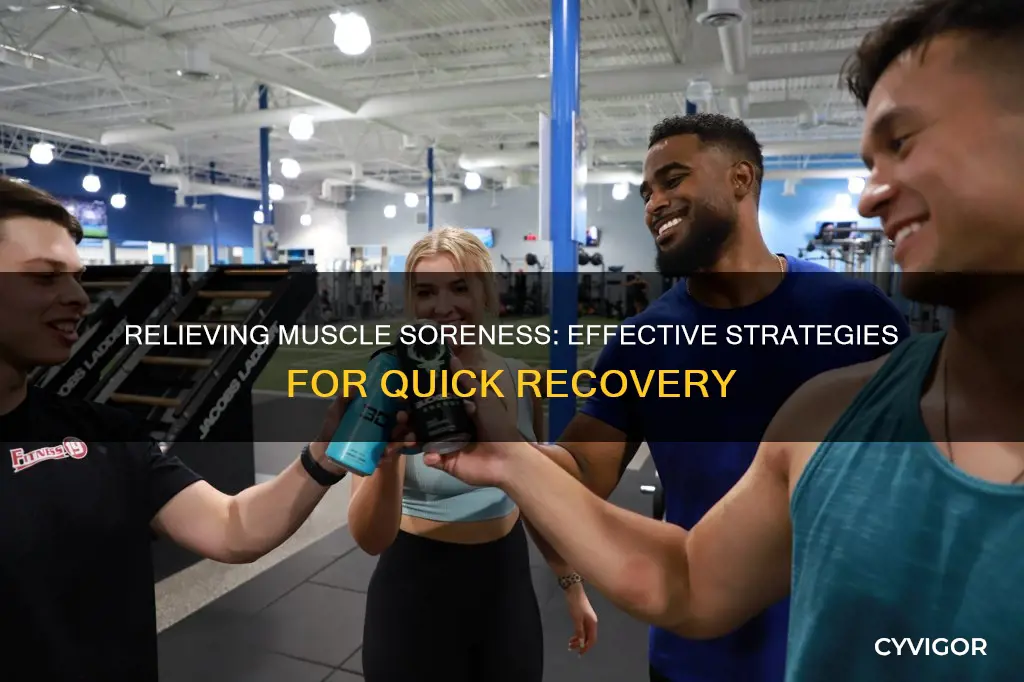 how combate muscle soreness