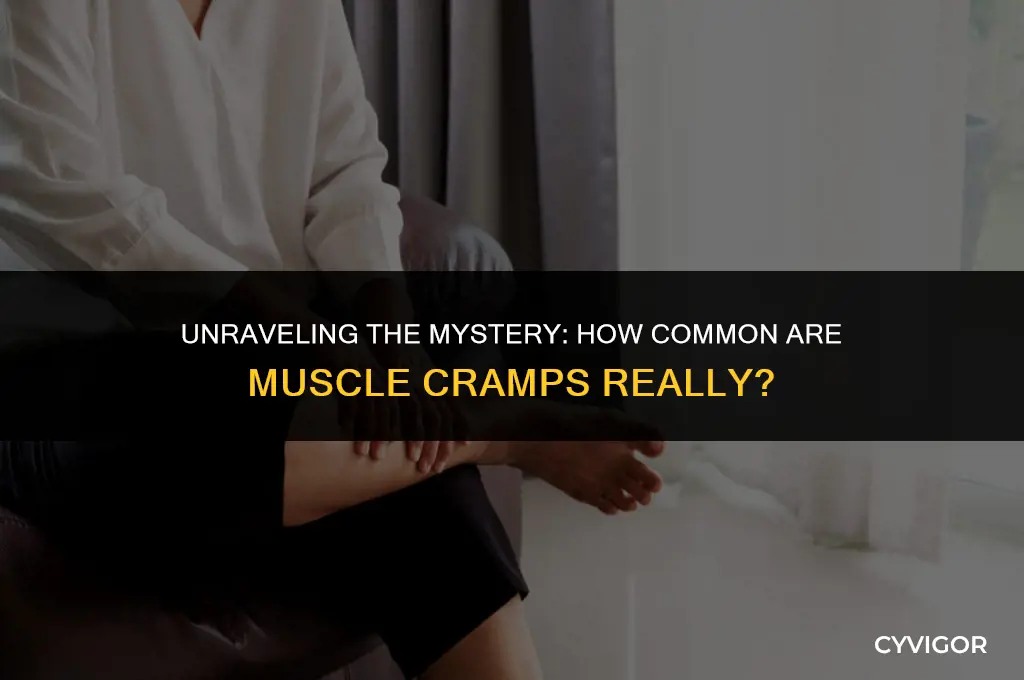 how common are muscle cramps