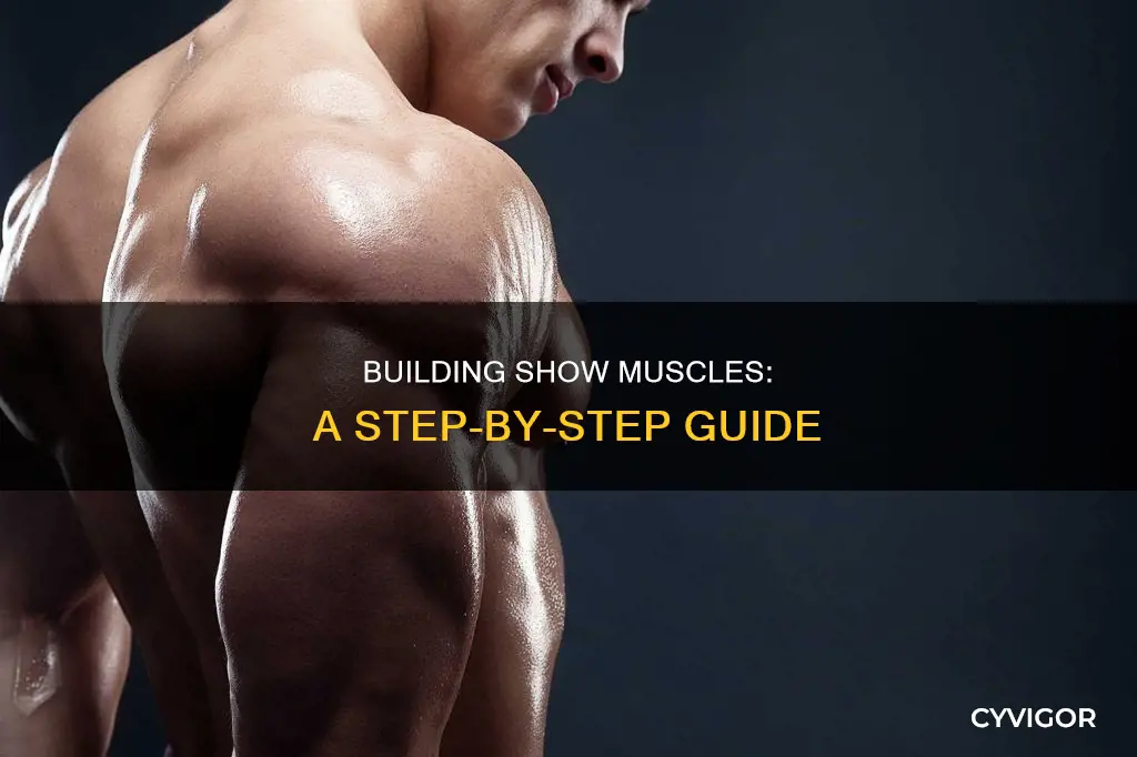how develop show muscle