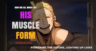 Unleashing Power: The Muscle-Building Journey of All Might