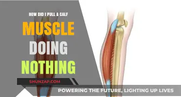 Unexpected Calf Muscle Strain: How I Injured Myself Doing Nothing