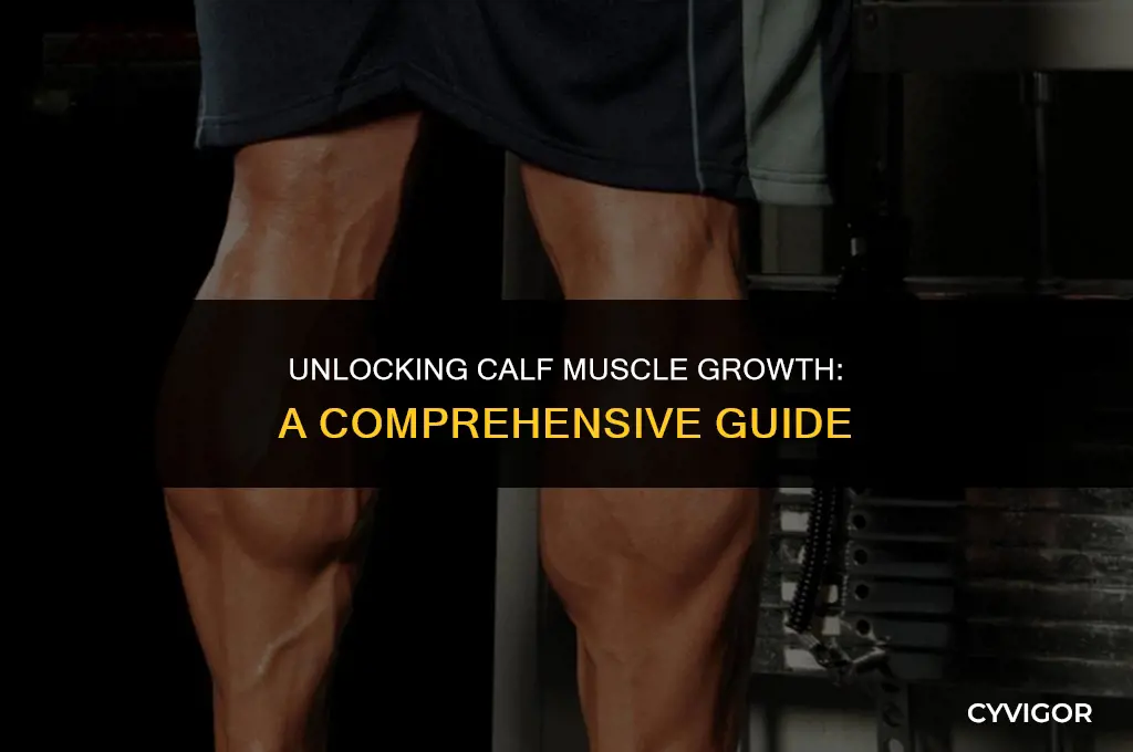 how do calf muscles grow