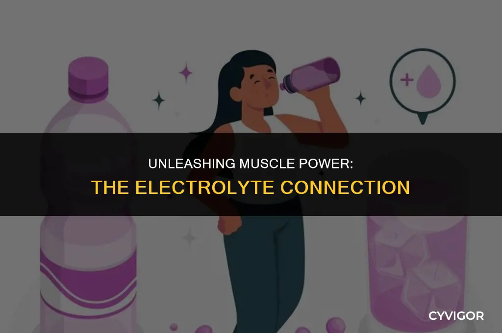 how do electrolytes affect muscles