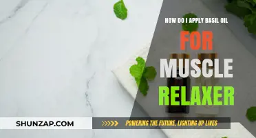 Effective Basil Oil Application Tips for Muscle Relaxation and Relief