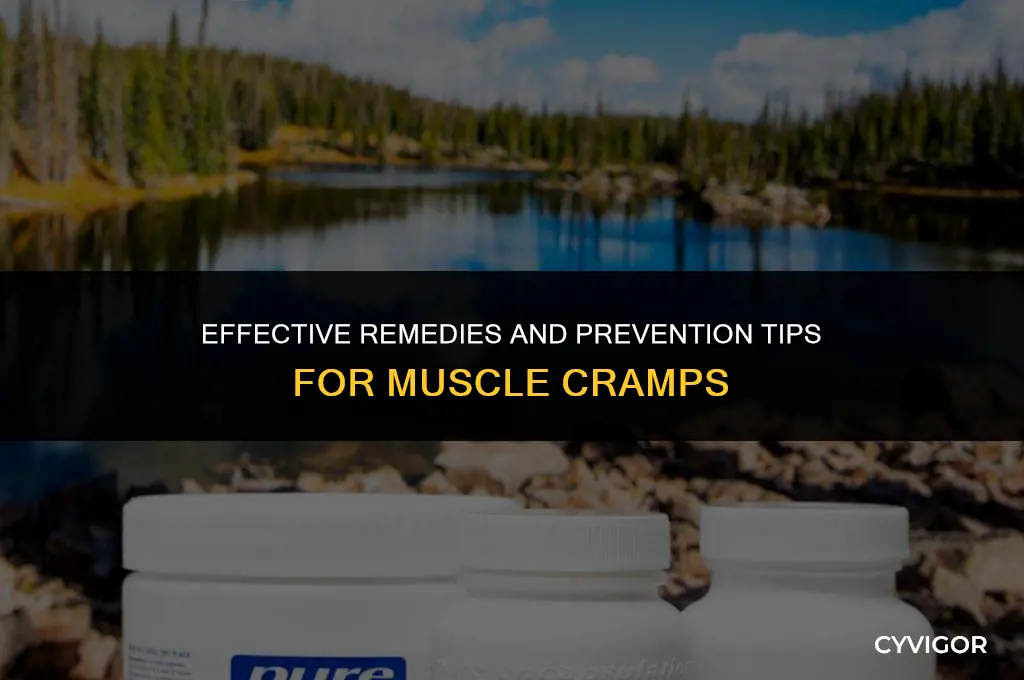 how do i do for muscle cramps