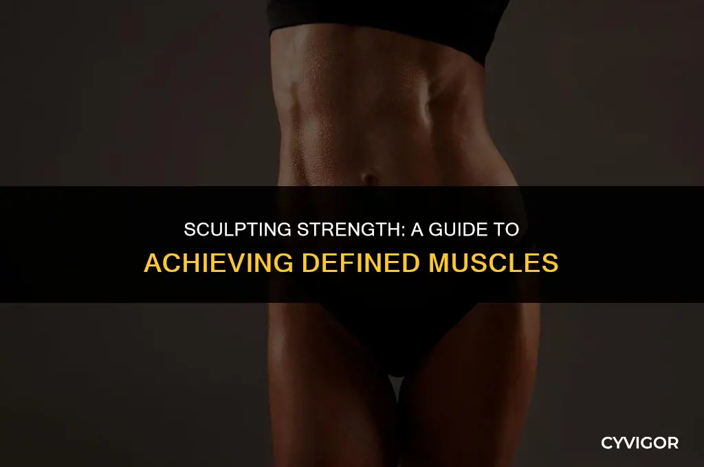 how do i get muscle definition