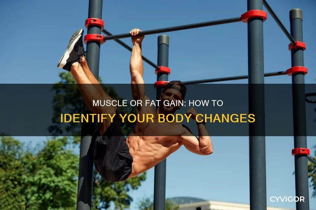 how do i know if i gain muscle or fat