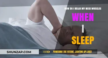 Relax Your Neck Muscles: Tips for a Comfortable Sleep