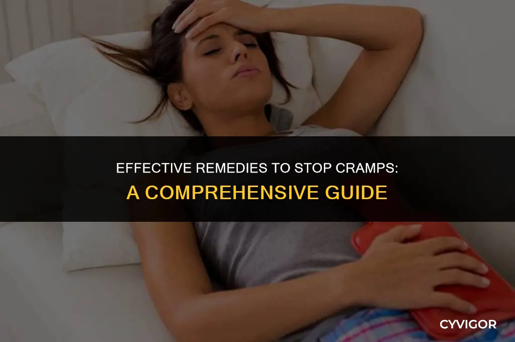 how do i stop cramps