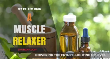 Safely Stopping Muscle Relaxers: A Guide to Tapering Off