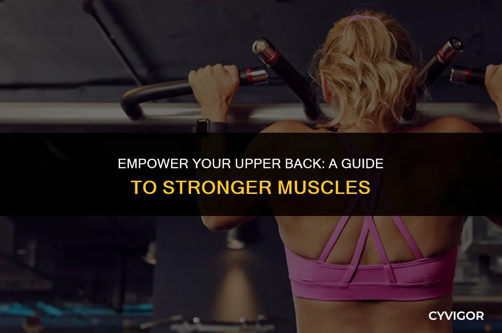 how do i strengthen my upper back muscles