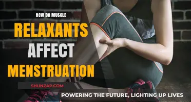 Muscle Relaxants and Menstruation: Understanding Their Impact on Periods