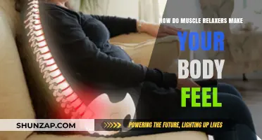 Unwinding Tension: How Muscle Relaxers Affect Your Body's Sensation