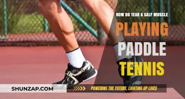 Paddle Tennis Calf Muscle Tears: Prevention and Recovery Tips