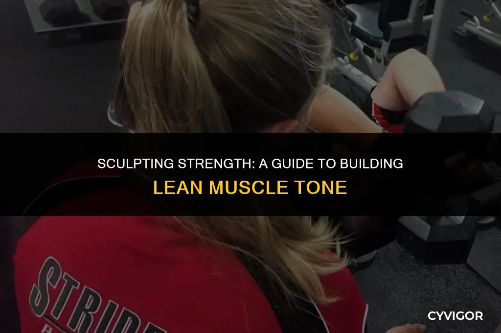 how do you build muscle tone