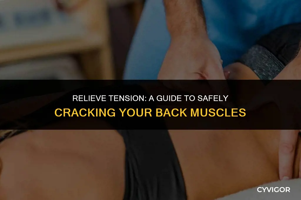 how do you crack your back muscles