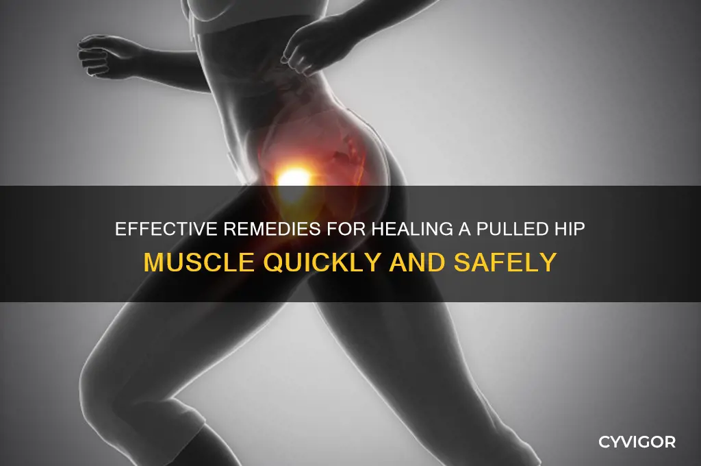 how do you fix a pulled muscle in your hip