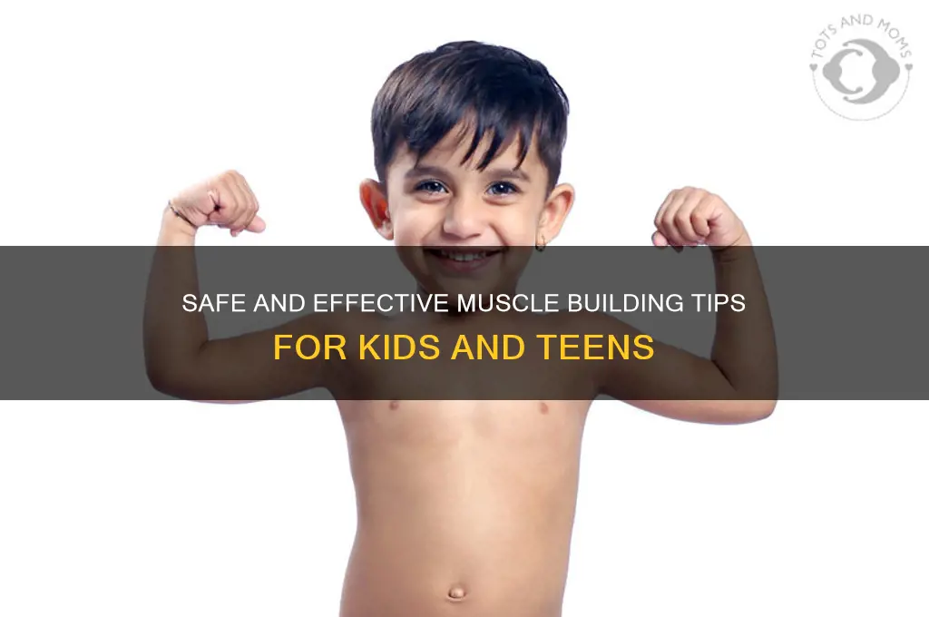 how do you gain muscle for kids