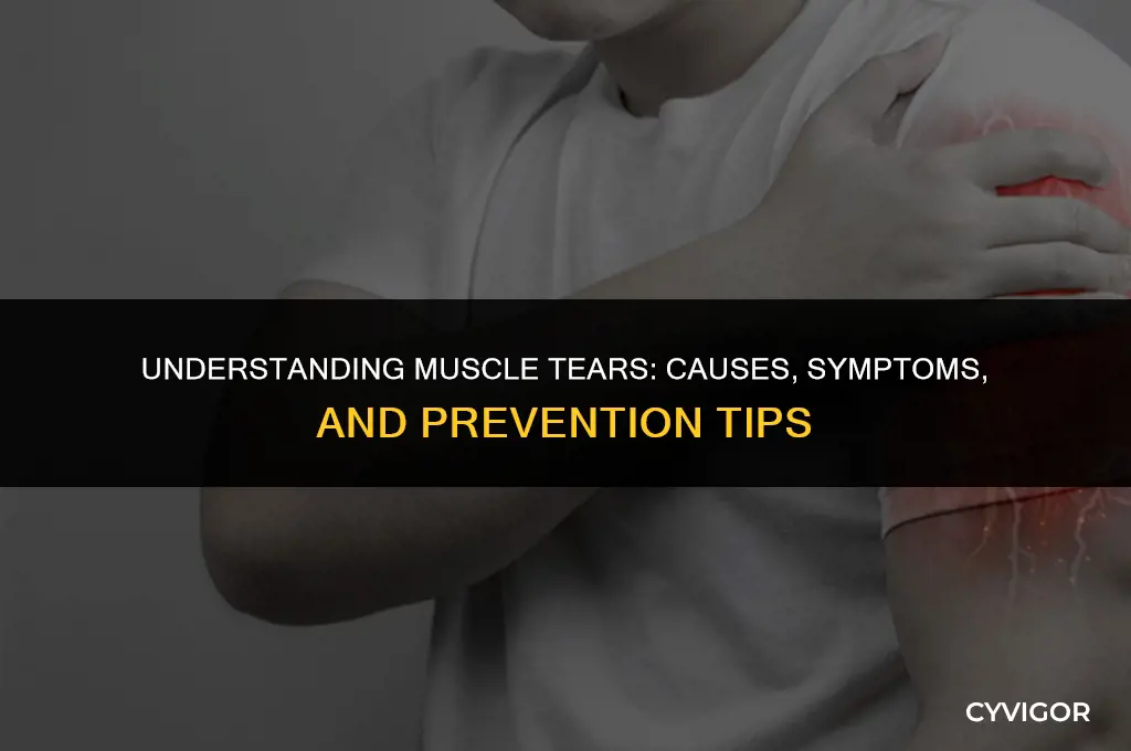 how do you get a muscle tear
