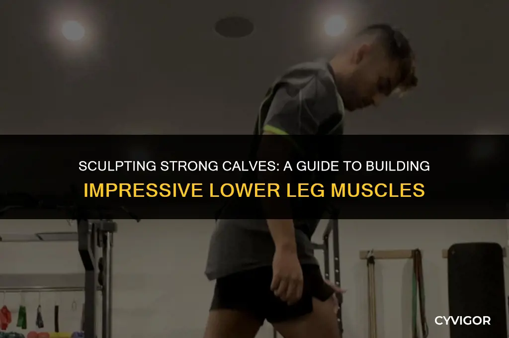 how do you get big calf muscles