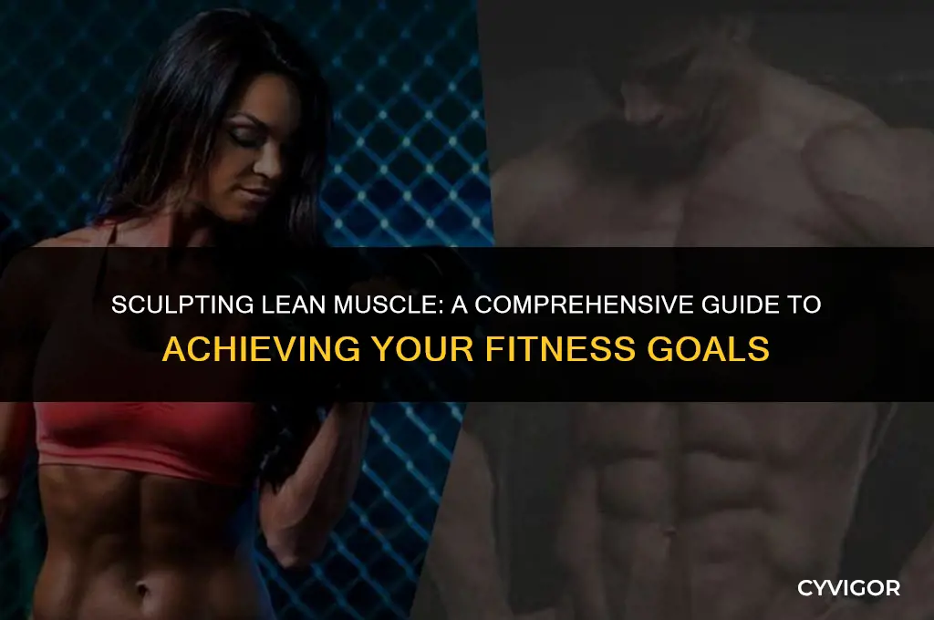 how do you get lean muscle