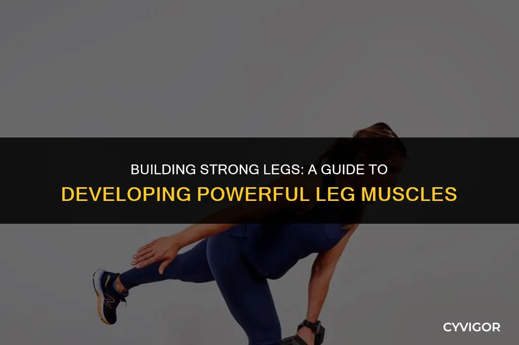 how do you get leg muscles