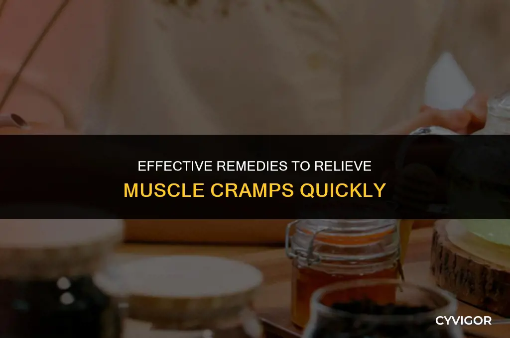 how do you get rid of a cramp
