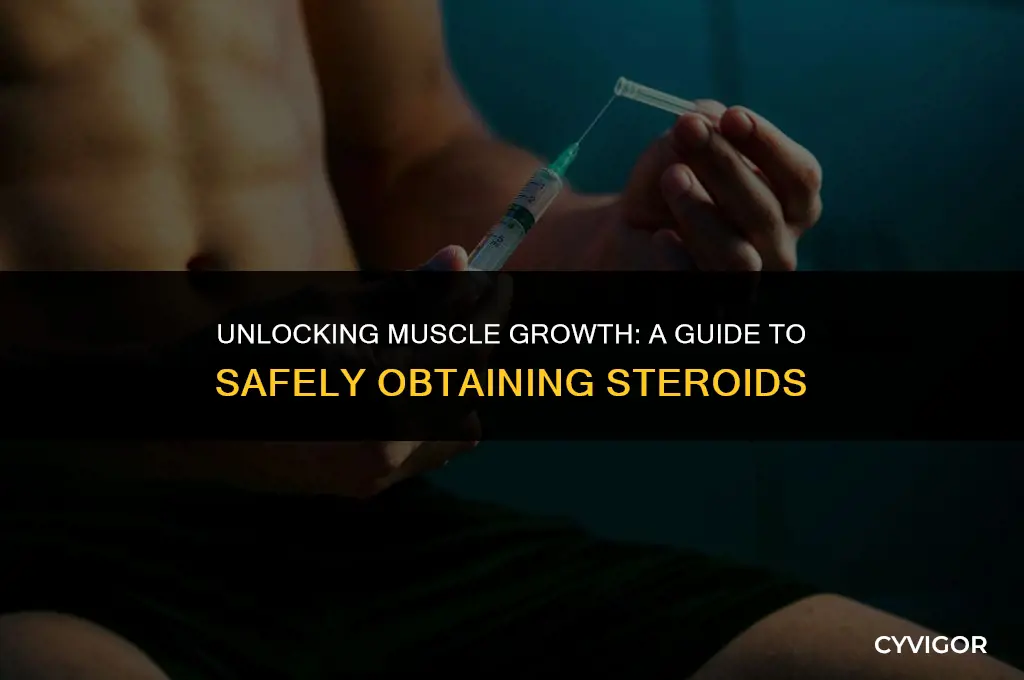 how do you get steroids for muscle
