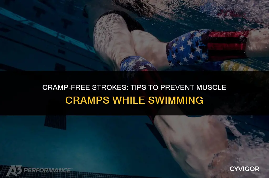 how do you prevent muscle cramps while swimming