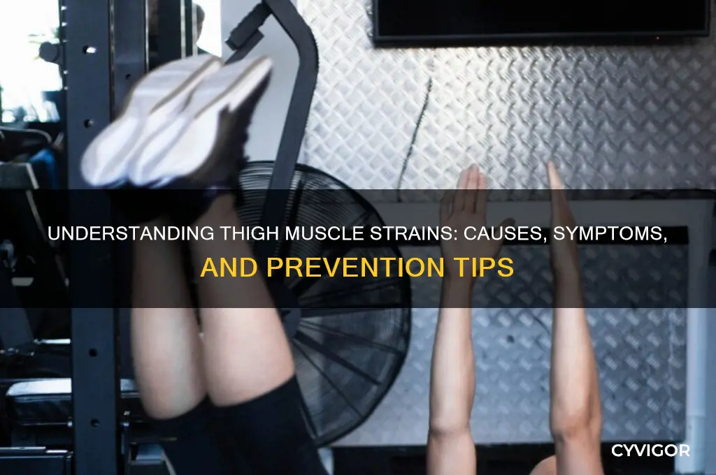 how do you pull a muscle in your thigh